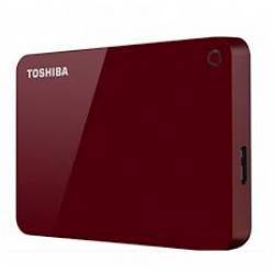 HD Disco Otico 2Tb Ext 2.5 USB 3.0/2.0 Advance Canvio Vermelho TOSHIBA