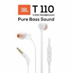 Fone de Ouvido c/Microfone Headset JBL T110 Branco