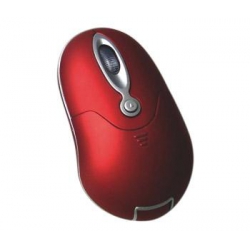 Mouse Usb Optico s/Fio Vermelho Ld2022