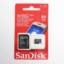 Memoria Cartão 64gb Micro SD SANDISK