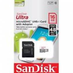Memoria Cartão 16gb Micro SD Ultra USH-1 SANDISK