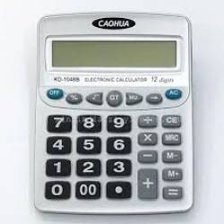 Maquina Calculadora 12Dig Mesa Grande Karuida KD1048b Dani