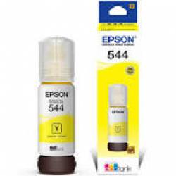 Tinta Refil Impressora Epson T544-420 L3150 L3110 L5190 L3250 L3210 5190 3150 3110 65ml Amarelo Original