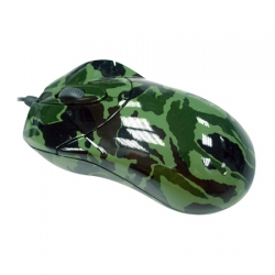 Mouse Ps2 Optico Verde Army 7773***X
