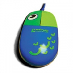 Mouse Ps2 Optico Mini Azul Ac Fish 7531X (PROMOÇÃO)