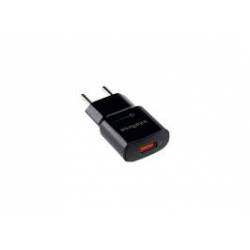 Carregador USB Plug Portatil de Parede 2 Pinos Celular e Outros EC1 Preto Intelbras