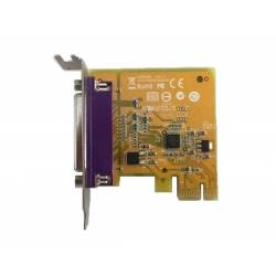 Placa Controladora PCI-e 1 Paralela c/Adp Perfil Baixo
