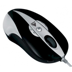Mouse Usb Optico Preto/Prata 06132X