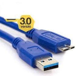 Cabo USB 3.0 AMxSS AMxMicro-BM 1.0mt Super Speed Azul GvCBU292