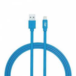 Cabo USB p/ Iphone Ipod/Ipad/Ipad 1.2mt Nylon Oem Azul Dani