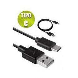 Cabo USB Tipo C 3.0mts p/ Celulares e Outros Preto GvCBU