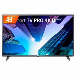 TV 49 LED Smart UltraHD 4K c/HDMI,USB e Wi-fi WebOS 49um731c0sa.bwz LG