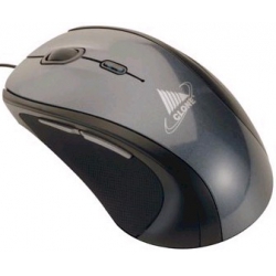 Mouse Usb Optico Preto/Cinza 800/1600dpi xCn06223