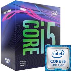 Processador Intel s1151 i5-9400F 2.9Ghz~4.1Ghz 9º G. não Tem Video s/Cooler Box