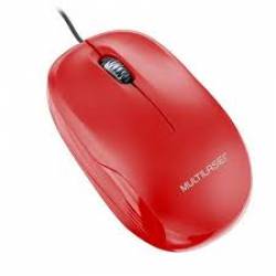 Mouse Usb Optico 1200Dpi Vermelho mLMO292 Multilaser