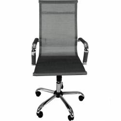 Cadeira Giratoria Executivo  Premium Prata Mymaxa