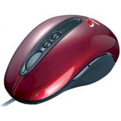 Mouse Usb Optico Ps2 Vermelho Game 6942***X