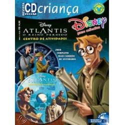 Revista Cd Criança Disney Atlantis O Reino Pe