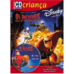 Revista Cd Criança Disney Os Incriveis