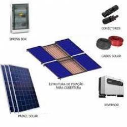 Kit Solar 4.800Wp Energia Sustentável On-grid Geração até 650Wh/Mês BALFAR