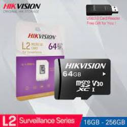 Memoria Cartão 64gb SD Micro SDHC Hikvision