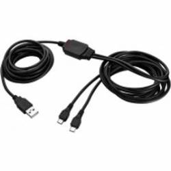CABO MICRO-USB DUPLO TRUST GXT 222 3,5M