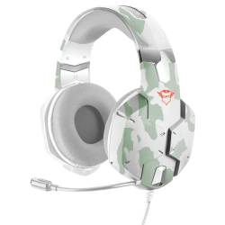 HEADSET GAMING TRUST GXT322W CARUS SNOW