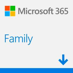 MICROSOFT 365 FAMILY ESD 6 PCS 32/64 BIT