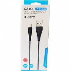 Cabo USB p/Celular e Dvs Rapito 1mt Tipo C Type-C Tb-Blu Master