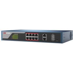SWITCH 8P POE FAST +2P GIG DS-3E1310P-SI