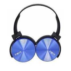 Fone de Ouvido com Microfone Bluetooth Azul/Pto fon2246 Inova