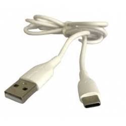 Cabo USB AMxMicro Tipo C Type C com 1.0mt até 4.8A Rápido USB 2.0 Hmastron