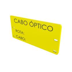 PLAQ IDENT CABO OPT 90X40X3MM (AM/PT)