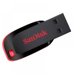 PEN DRIVE SANDISK 16GB CRUZER BLADE USB 2.0 - SDCZ50-016G-B35