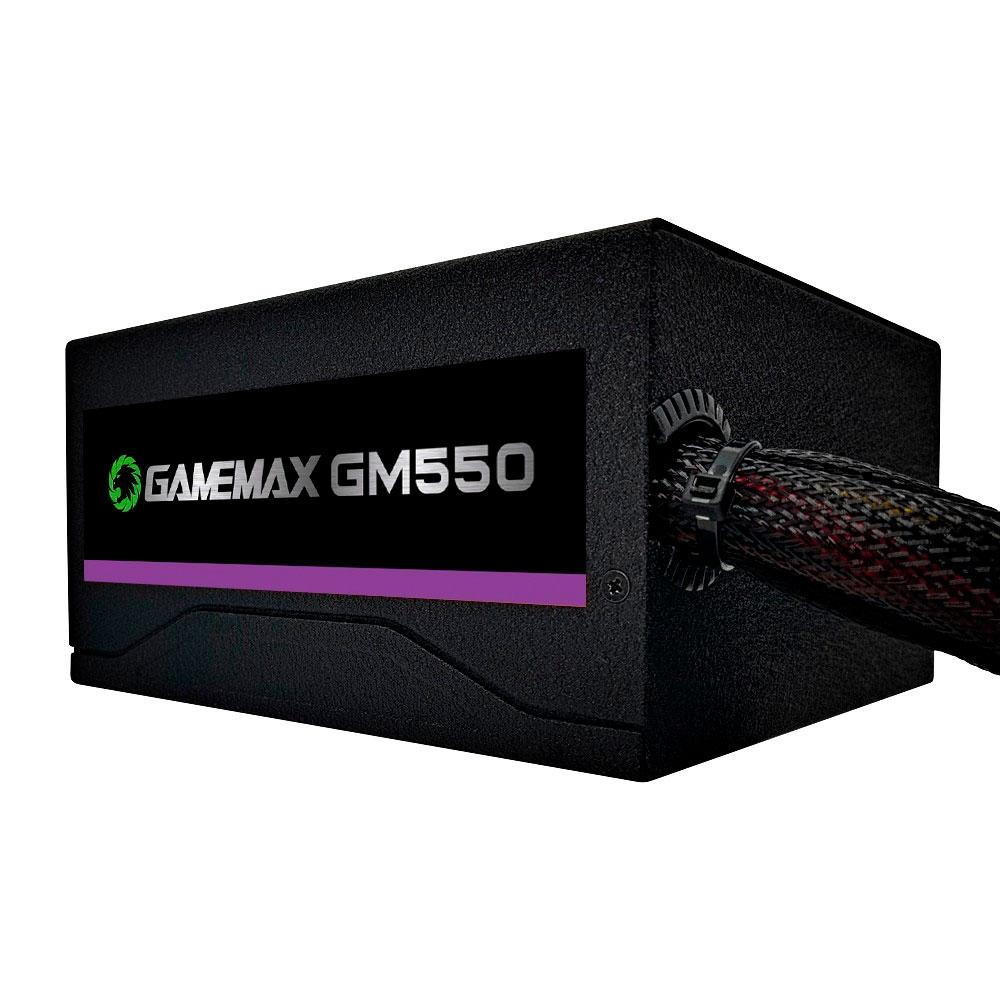 Fonte Gamemax GP750 750W 80 Plus Bronze Preto - GP750