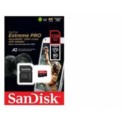 Cartão De Memória Extreme Pro 128gb 4k 170mb/s Sandisk