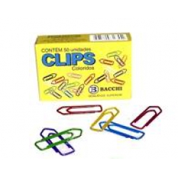 Clips 3/0 c/50ud Coloridos
