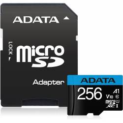 MICROSD ADATA 256GB CLASS10 C/ ADAPTADOR