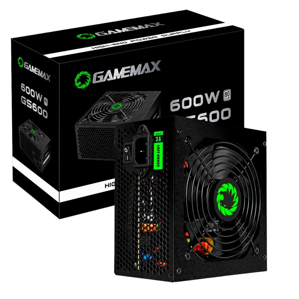 GAMEMAX 600W ATX Power Supply 80+ Bronze