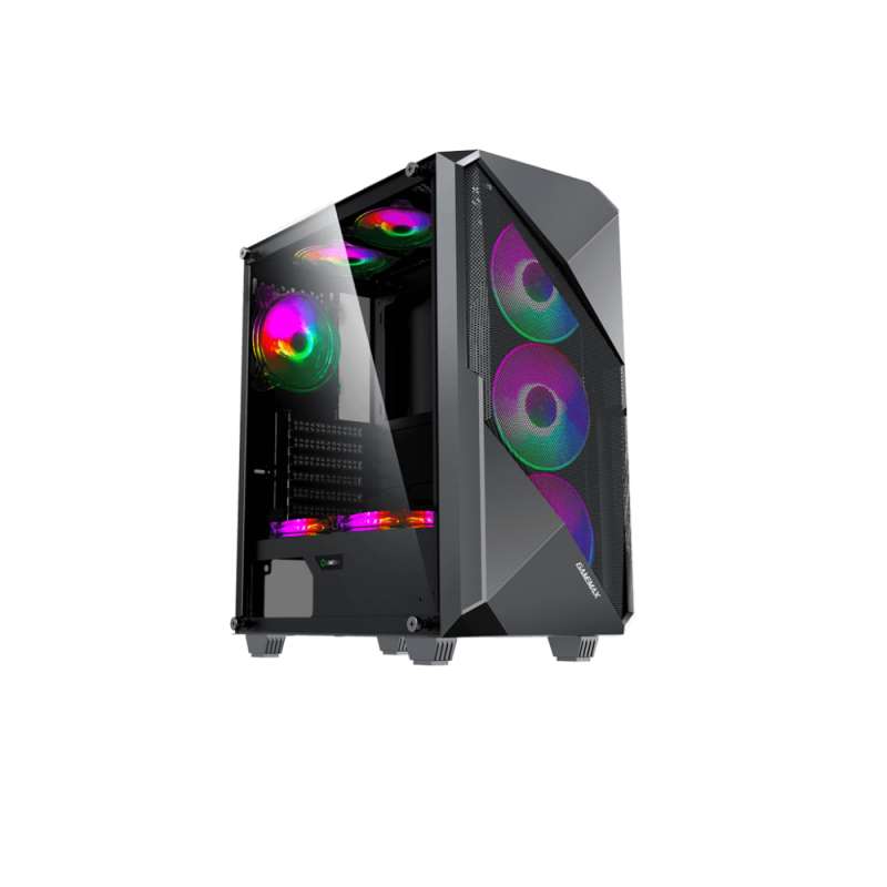 Gabinete Gamer Gamemax Revolt 3606, Mid Tower, Argb, Led