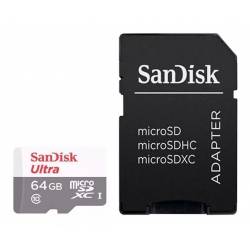 CARTAO MICROSD SANDISK 64GB C/ ADAPTADOR SANDISK