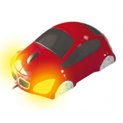 Mouse Usb Optico Car Vermelho xLd7542