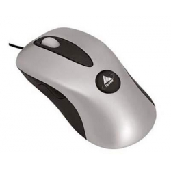 Mouse Usb Laser Preto/Prata Cn06189