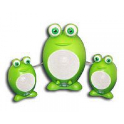 Caixa de Som 2x1 300W Frog Family 7551**T