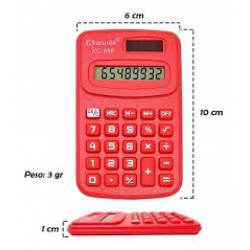 Maquina Calculadora Mini 8 Digitos  Hotsale kk1660 Diversas Cores