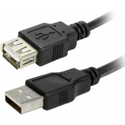 CABO EXTENSOR USB MACHO+FEMEA 2.0 1,8M PIX/5+/KOKAY