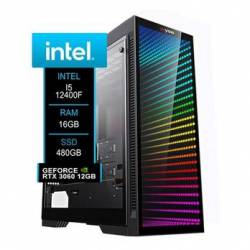 PC Gamer YON Intel i5-12400F, Chipset B660, RTX 3060 12GB, 16GB DDR4, 480GB SSD