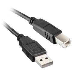 CABO USB 2.0 A+B P/ IMPRESSORA 2M PRETO PIX/5+/KOKAY