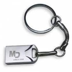 Pen-Drive 4Gb Pendrive Mini USB 2.0 Platinum Mdrive