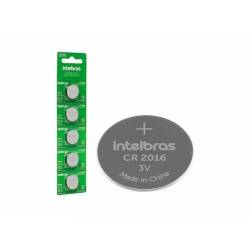 Bateria Não-Recarregável de Lítio 3 V CR2016 Intelbras